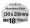 Monochrome Sticker (30 x 20)mm Oval Shape