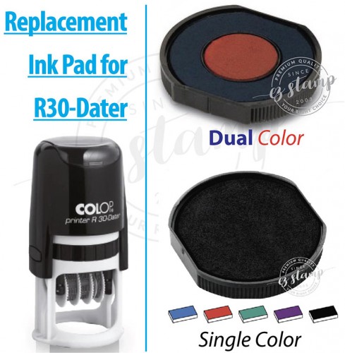 Replacement Ink Pad for COLOP R30-Dater