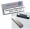 SILVER Reusable Name Tag - Model 8-13