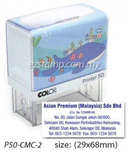 COLOP P50-CMC-2 (29x68mm)
