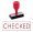 red rubber stock stamp
